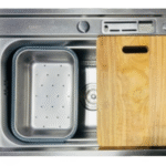 حله 60*45سم B (قورمه+صفايه+صفايه سكاكين) استانلس سيجما