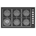 HPT903G - Gas Hob 6 Eyes Heavy Duty Grids