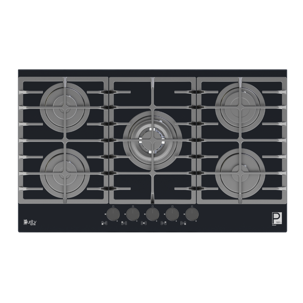 HPT906G.png HPT906G - Gas Hob 5 Eyes Heavy Duty Grids - Image 1