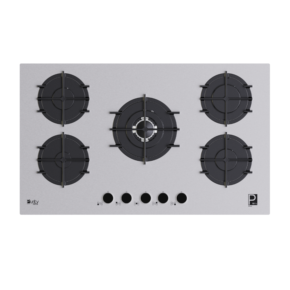 HPT911S.png HPT911S - Gas Hob 5 Eyes Heavy Duty Grids - Image 1