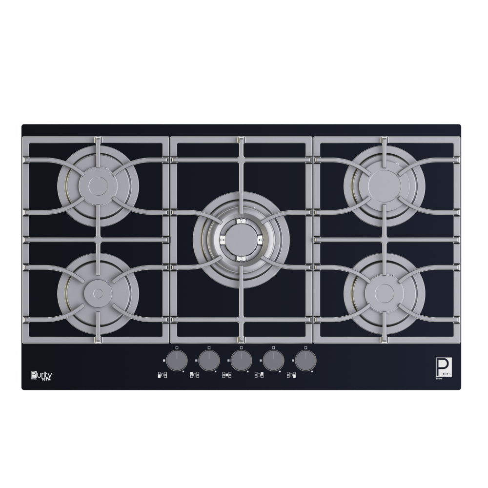 HPT939G.png HPT939G- Gas Hob 5 Eyes Heavy Duty Grids - Image 1