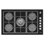 HPT975G - Gas Hob 5 Eyes Heavy Duty Grids
