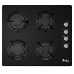 PT601GLBL | Gas hob 4 Eyes Heavy Duty Grids
