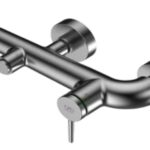 MBB195-G PURITY Aduro Shower Gun Black Basin Mixer