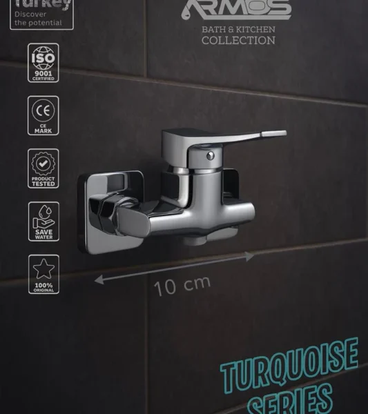 خلاط شطاف 11سم موديل TURQUOISE من أرموس تركى لون نيكل