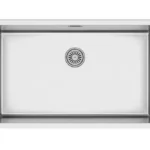 حوض هاند ميد بالصرف 3  مقاس 75*44 بالفايظ +سلة استلس+ قرمة تقطيع خشب كود AS299 سمك 1.0ملى من الأصيل تركى