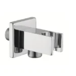 حامل سماعة بمخرج دفن مربع كروم SD3209-CP من سارديزاين